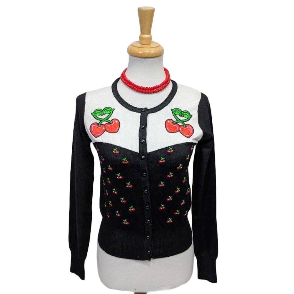 Banned All About Cherries Cardigan - Picture 4 of 6